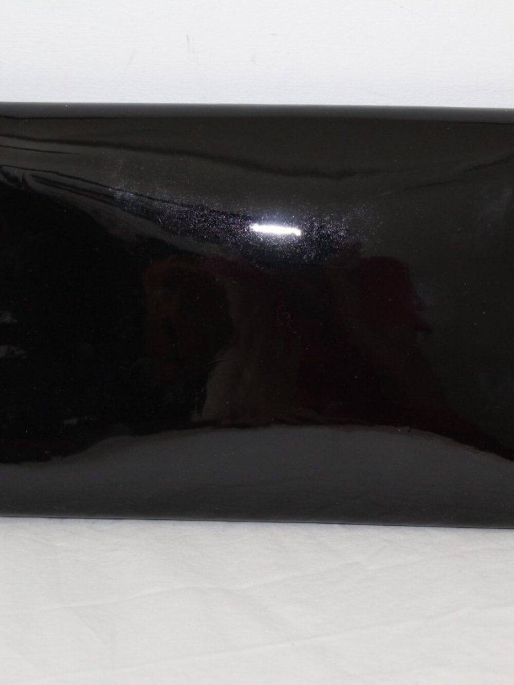 Saint Laurent Patent Belle De Jour Clutch Handbag Interlocking YSL Monogram Logo - Picture 5 of 13